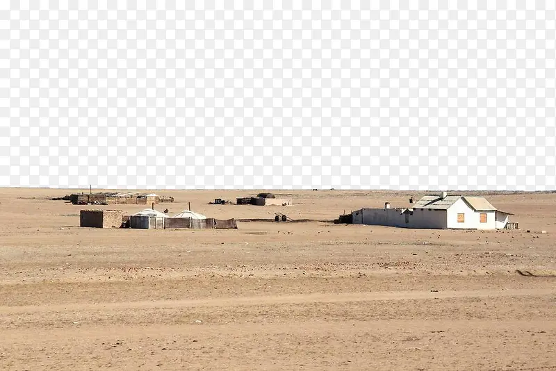 沙漠中的房子