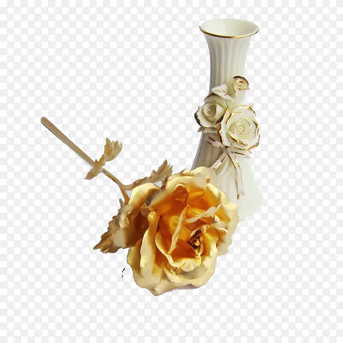 金玫瑰花