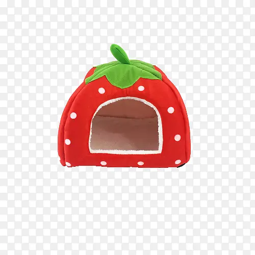 红白草莓猫窝