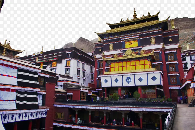 西藏扎什伦布寺九