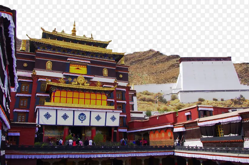 西藏扎什伦布寺风景图片8