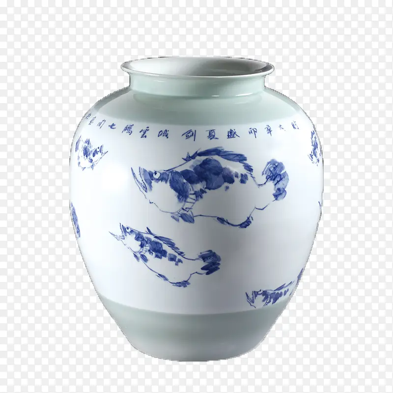 手绘陶瓷大罐