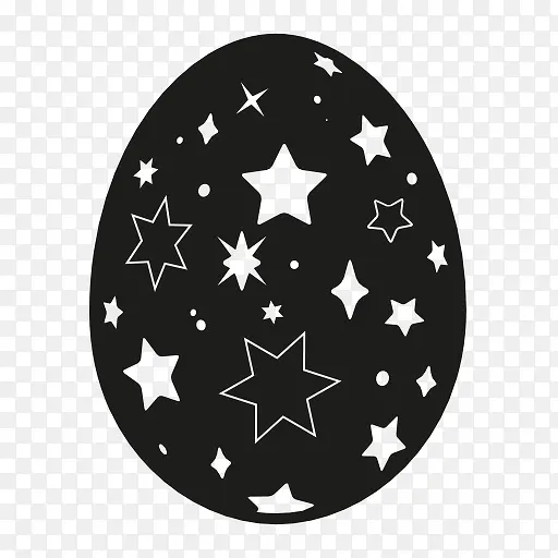 星星图案复活节彩蛋