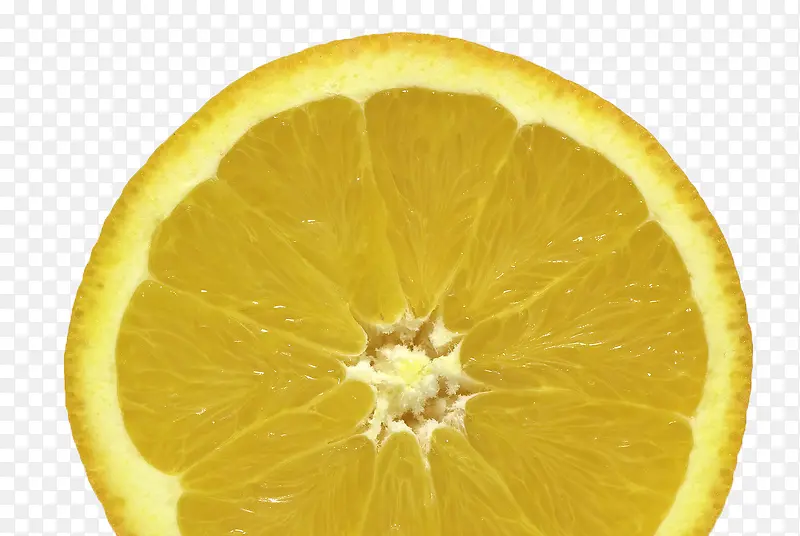 切开的柠檬