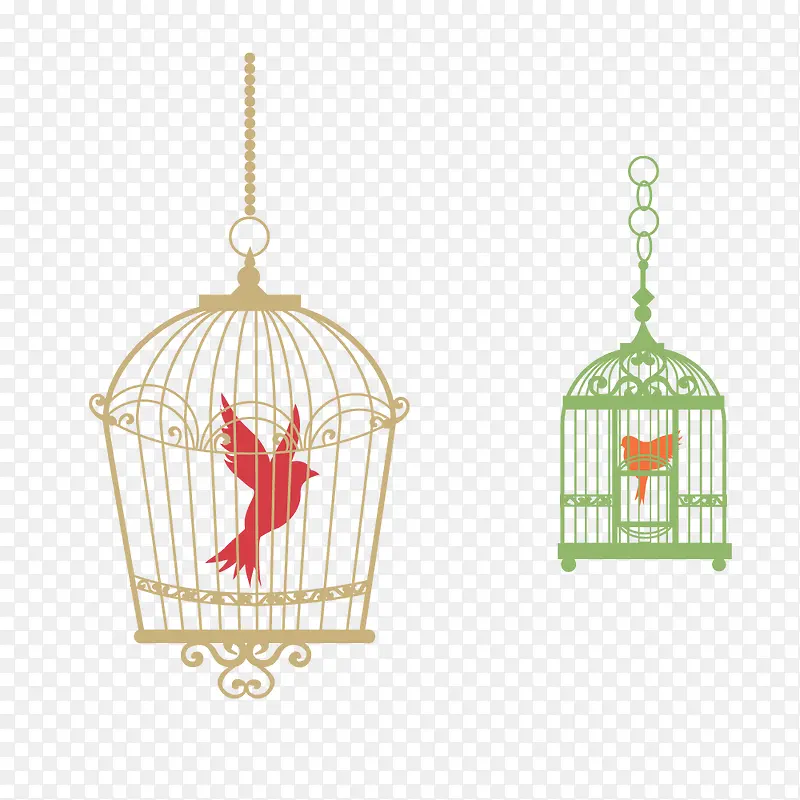 笼中的小鸟PNG图片素材下载_图片编号qlvrzpjv-免抠素材网