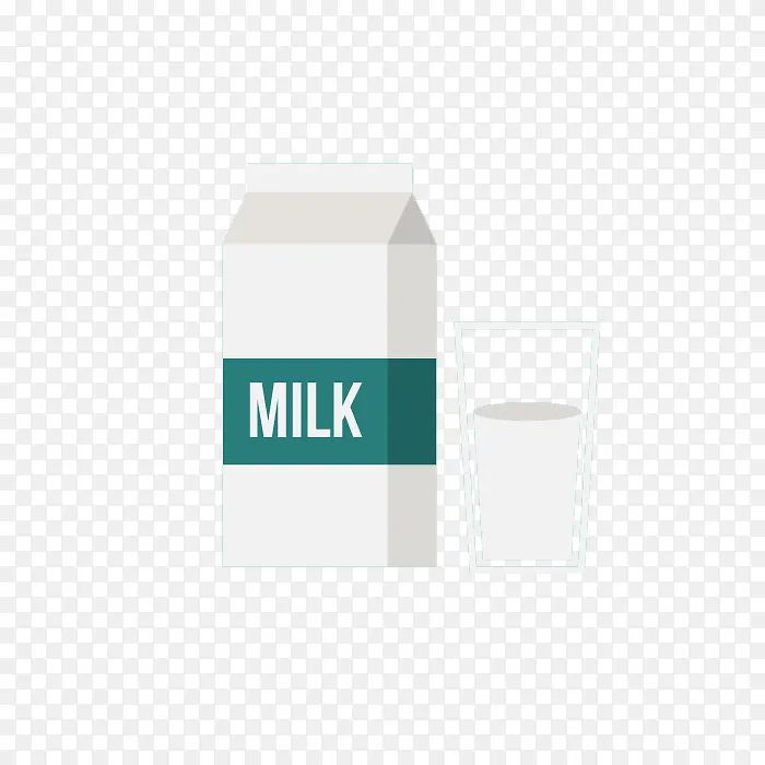 利乐装盒装牛奶免抠素材