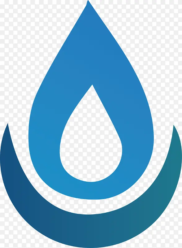 矢量水logo