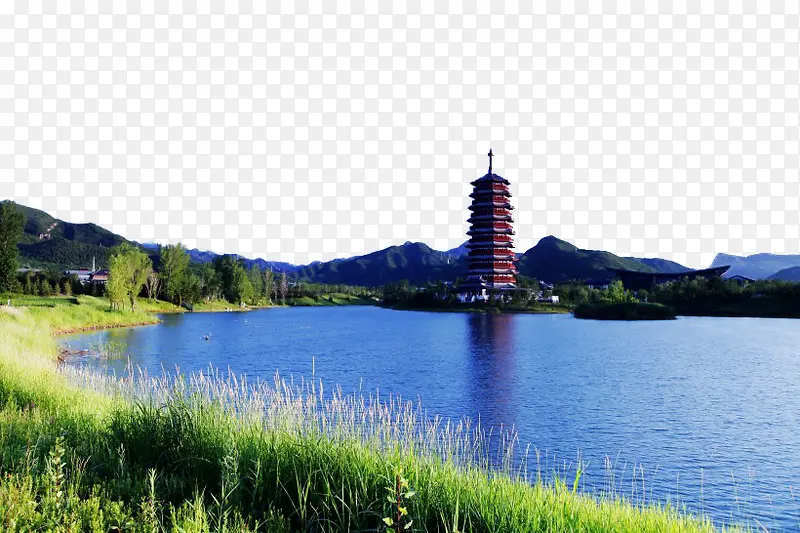 北京雁栖湖风景