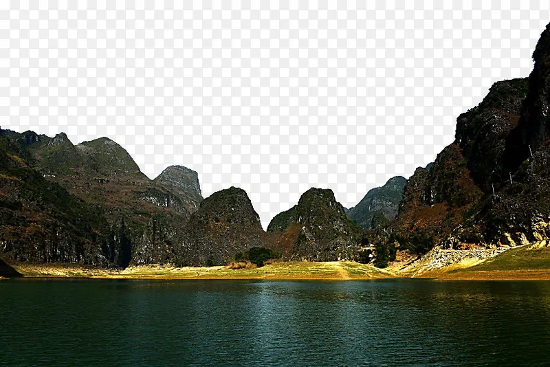 广西百色浩坤湖风景