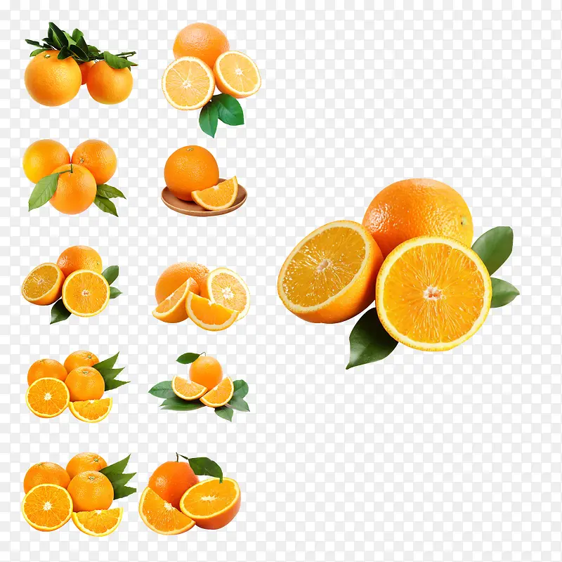 各种橙子