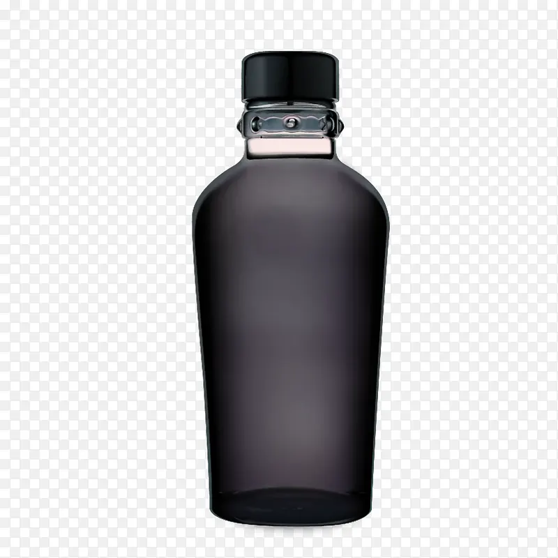 黑色瓶子