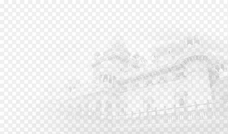 建筑艺术插画