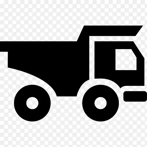 卡车建筑材料运输图标
