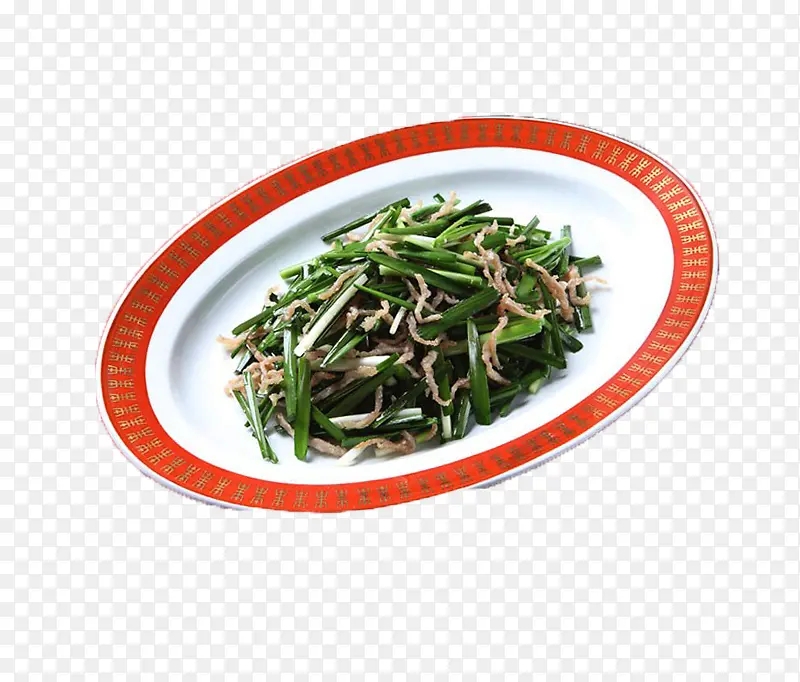 韭菜炒肉丝