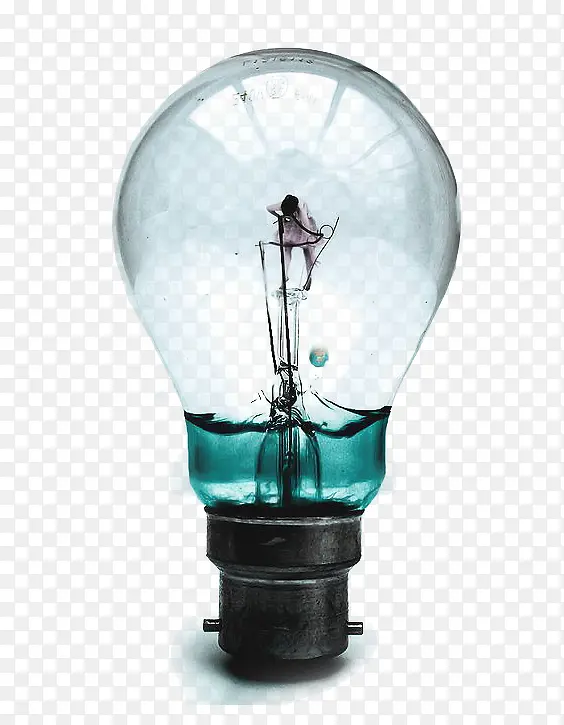 环保节能灯泡创意图