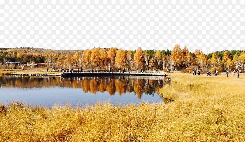 著名内蒙古七星湖风景区