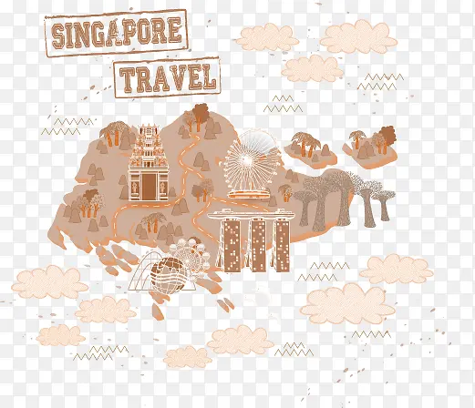 新加坡游乐园景点分布