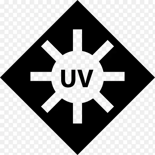 UV Ray警告图标