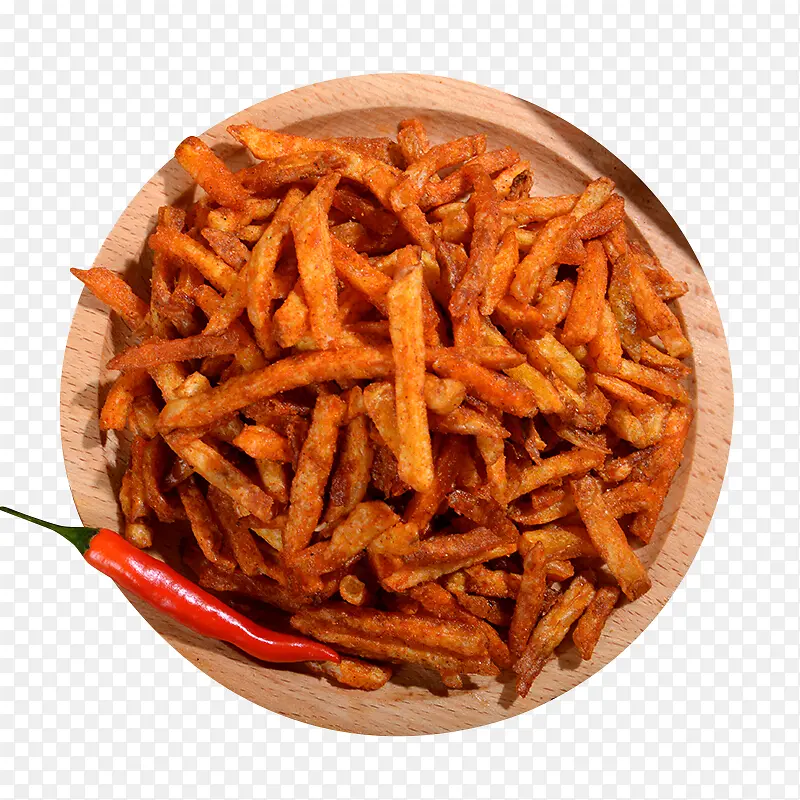 香辣土豆条小吃