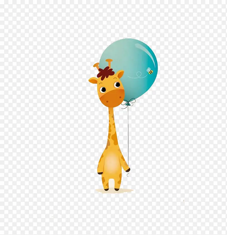 小鹿的气球