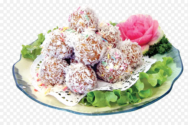 冰花香芋球