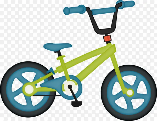 卡通小清新儿童自行车