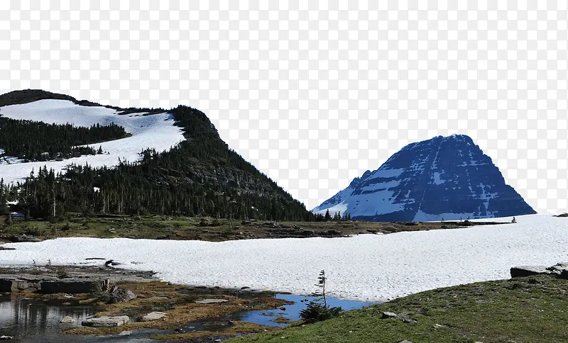 美国冰川公园景点