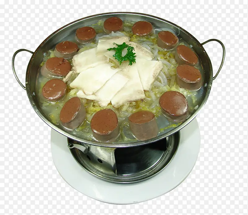 锅仔血肠川白肉