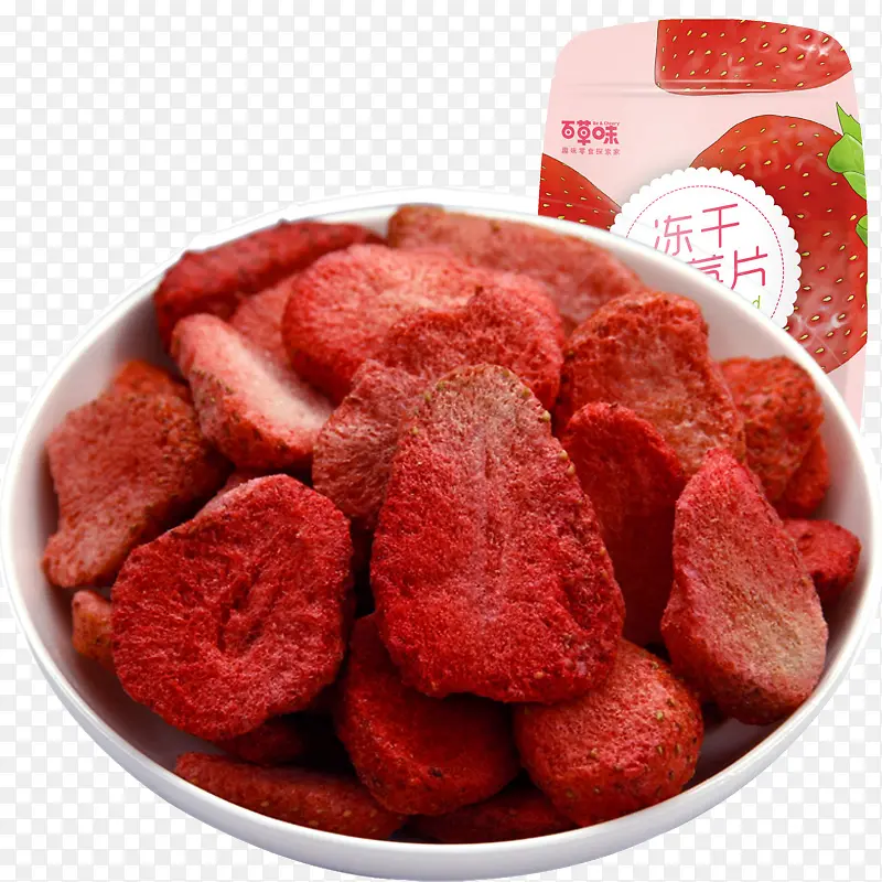 冻干草莓片