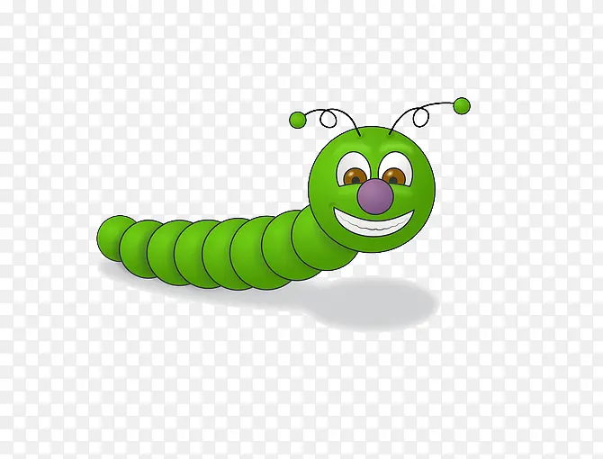 绿色的小虫子