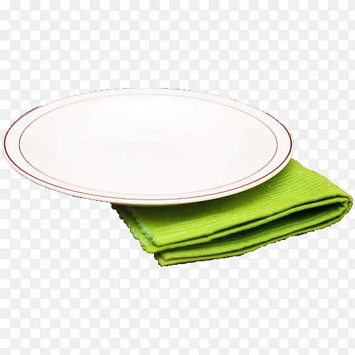 餐盘和餐巾