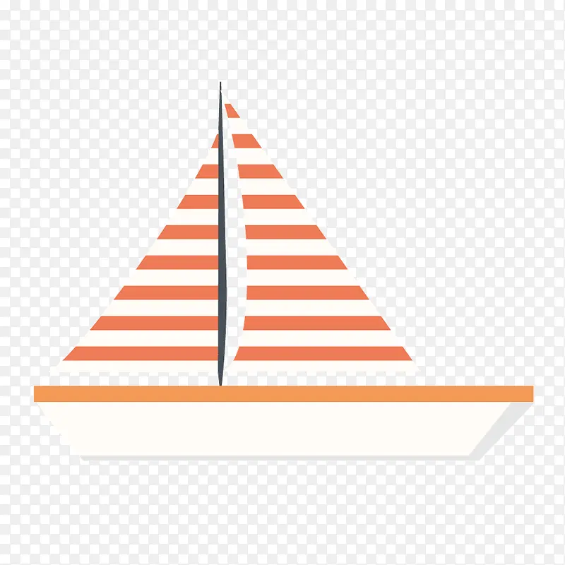 矢量帆船模型