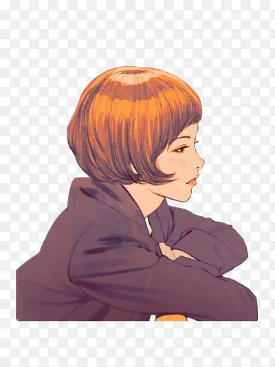 卡通女孩