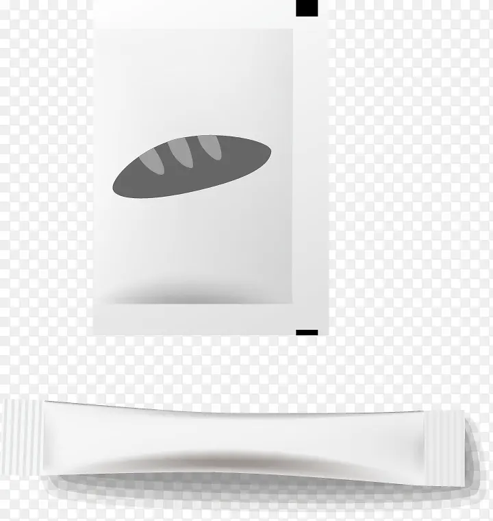 矢量手绘咖啡调料