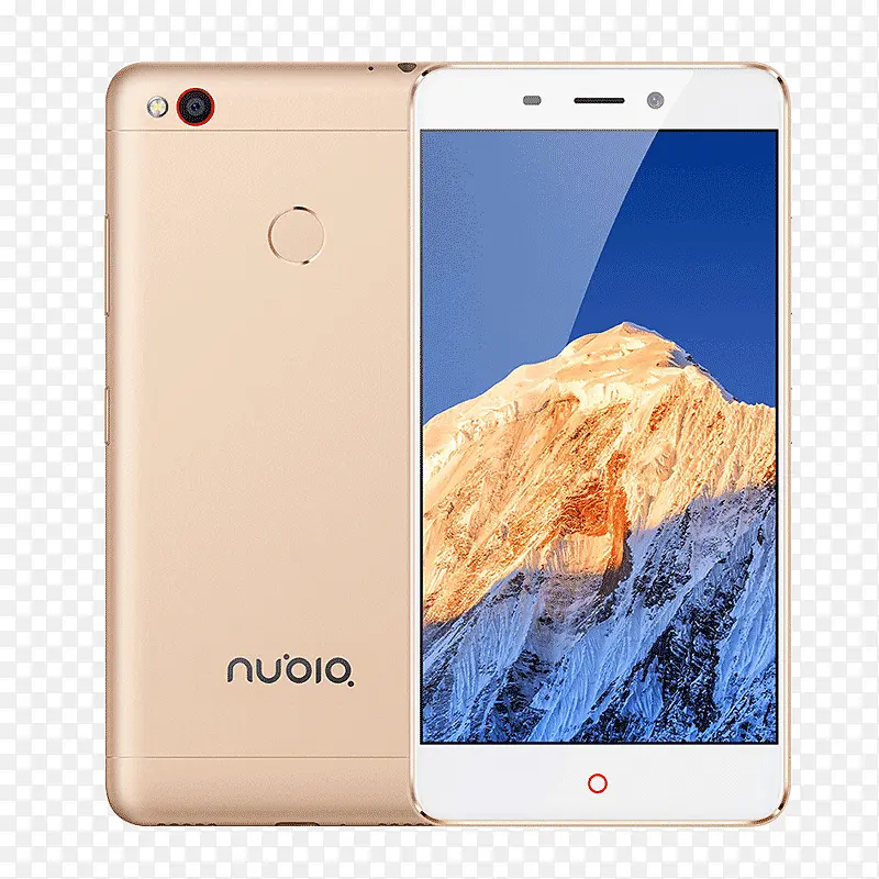 努比亚N1金色手机模型