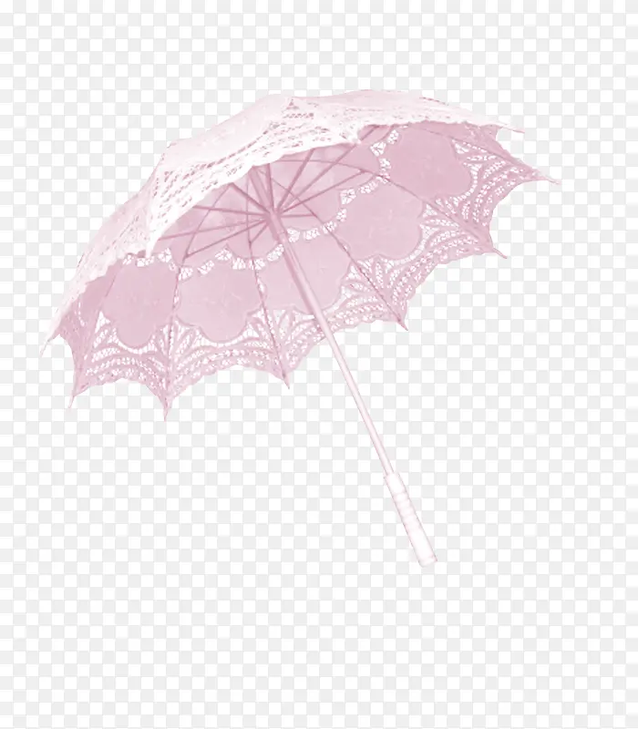 粉色花伞