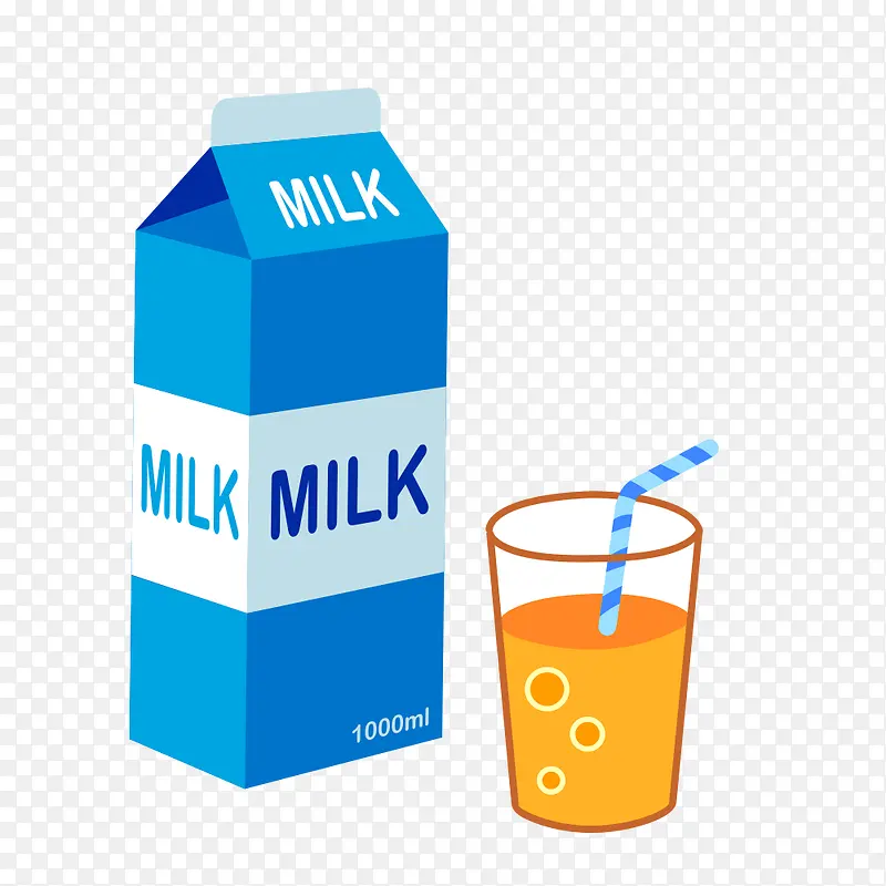 一盒美味的牛奶