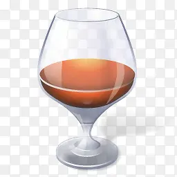 酒杯高脚杯3D食品PNG图标