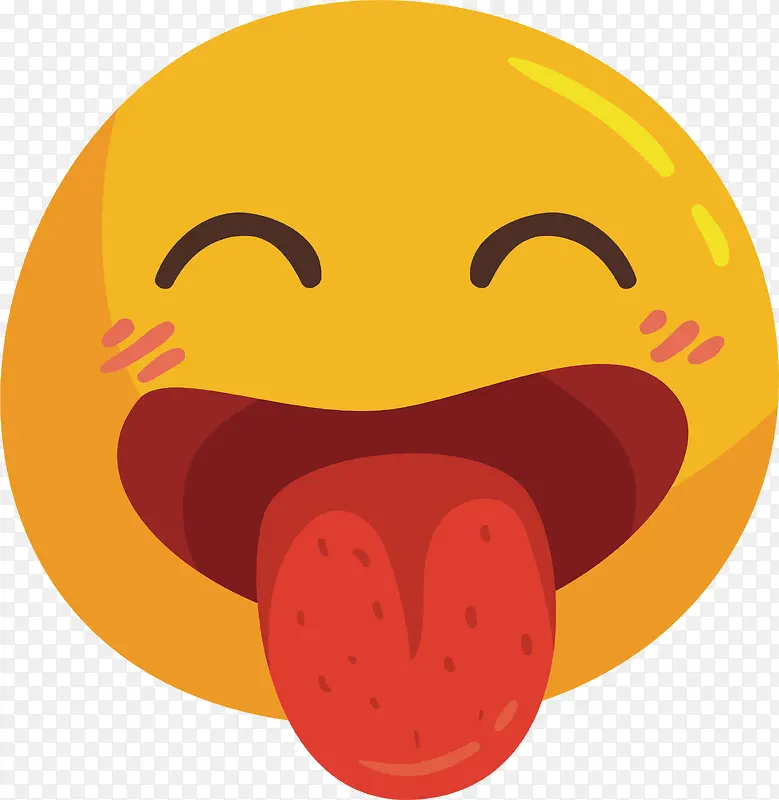 吐舌头的表情PNG图片素材下载_图片编号yeznkljl-免抠素材网