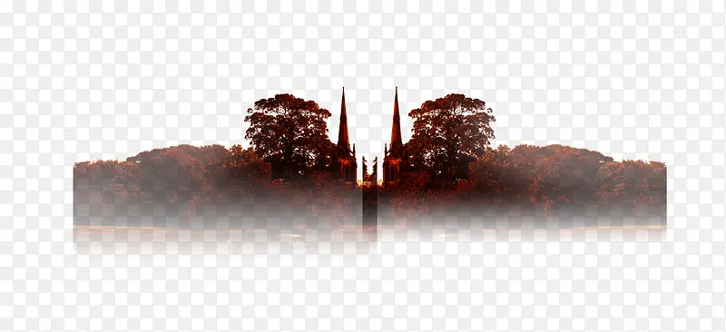 雾中风景
