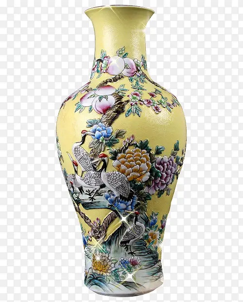 白鹤花瓶