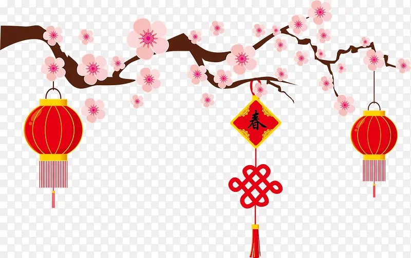春节海报装饰边框设计