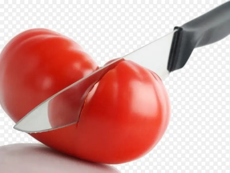 小刀和番茄