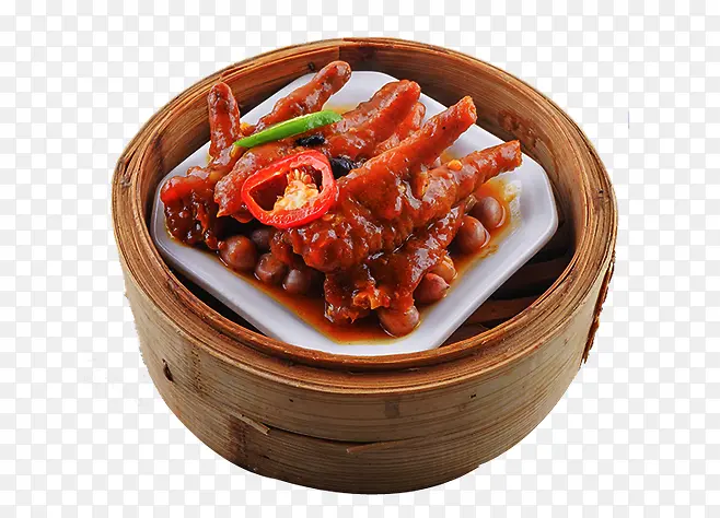 蒸笼鸡爪