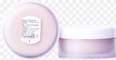 紫色瓶装化妆品包装