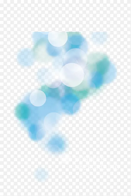 矢量梦幻泡泡图案