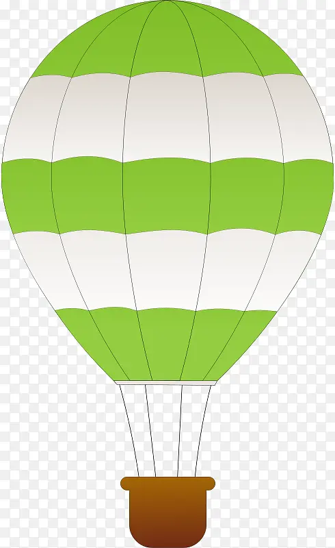 绿色的降落伞