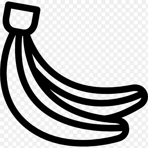 两个香蕉图标