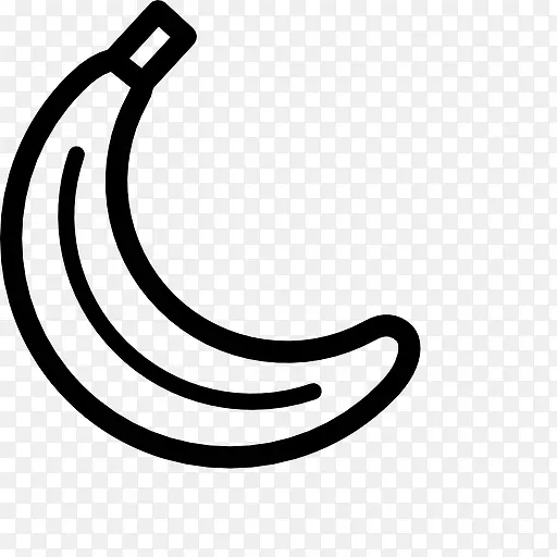 弯曲的香蕉图标