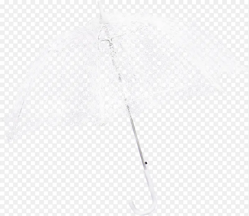 白色雨伞